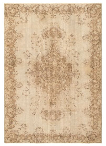 Tapis antalya vintage  5'5" x 7'11" en laine