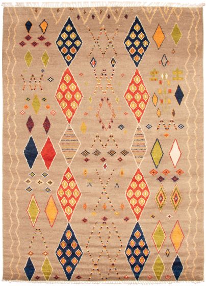 Pakistani Pak Finest Marrakesh 8'9" x 12'2" Hand-knotted Wool Rug 