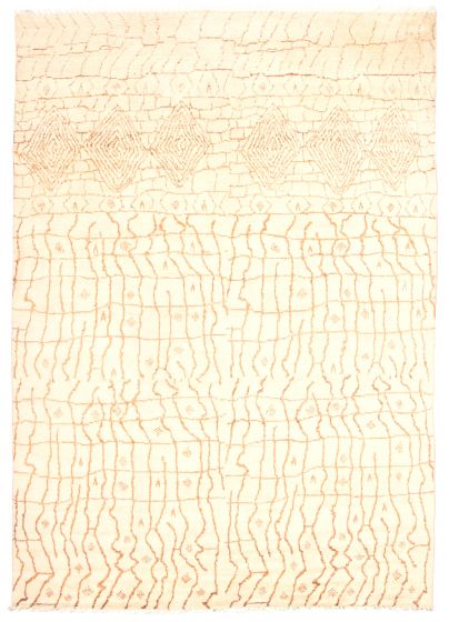 Pakistani Pak Finest Marrakesh 10'1" x 14'8" Hand-knotted Wool Rug 