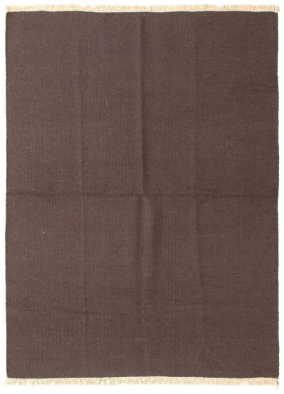 Turkish Ankara FW 5'8" x 7'10" Flat-Weave Wool Kilim 
