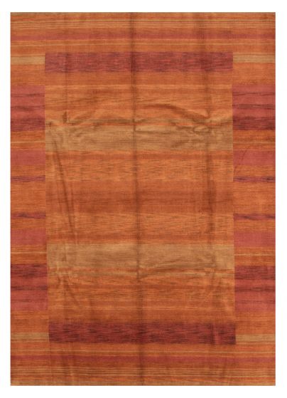 Indian Kashkuli Gabbeh 8'0" x 11'0" Hand Loomed Wool Rug 