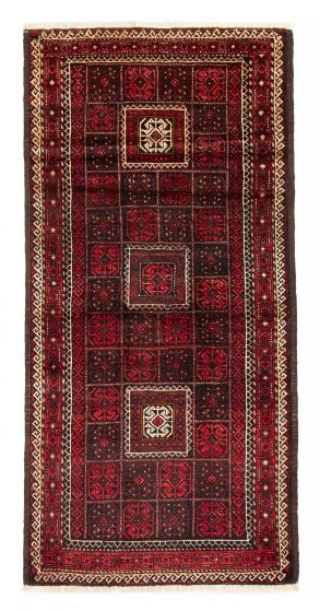 Afghan Royal Baluch 3'1" x 6'0" Hand-knotted Wool Rug 