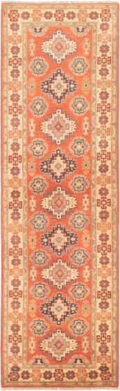 Afghan Finest Ghazni 2'9" x 9'5" Hand-knotted Wool Rug 