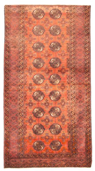 Afghan Teimani 3'3" x 6'6" Hand-knotted Wool Rug 