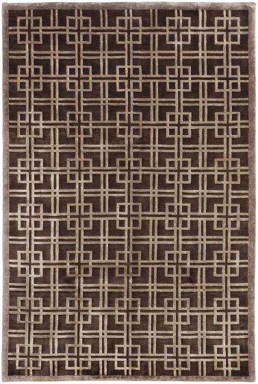 Nepal Opulence 5'7" x 8'6" Hand-knotted Silk, Wool Rug 