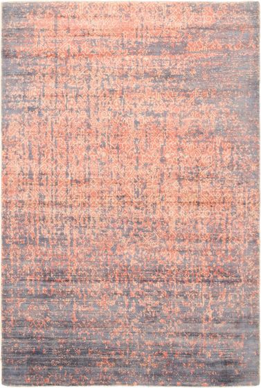 Indian Galleria 4'11" x 7'4" Hand-knotted Viscose Rug 
