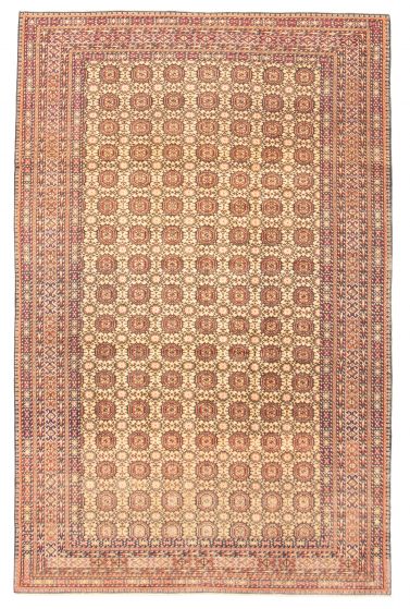 Turkish Kayseri Vintage 6'5" x 9'7" Hand-knotted Wool Rug 