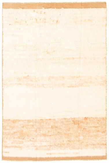 Pakistani Marrakech 6'3" x 8'10" Hand-knotted Wool Rug 
