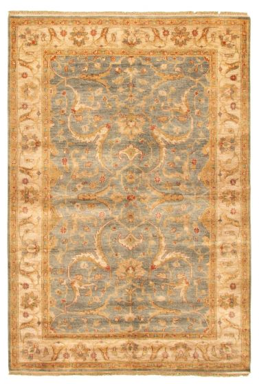 Indian Finest Agra Jaipur 5'11" x 8'5" Hand-knotted Wool Rug 