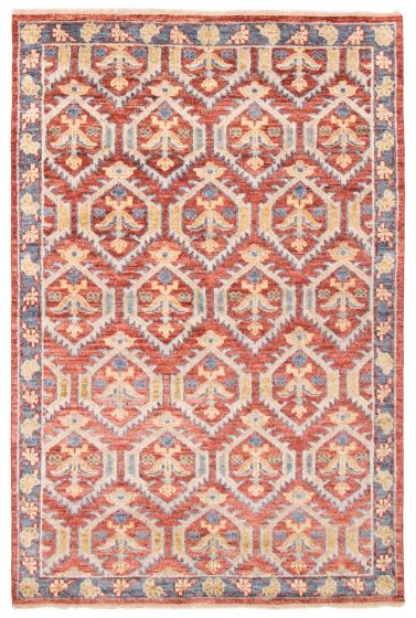 Indian Jules Serapi 5'11" x 8'11" Hand-knotted Wool Rug 