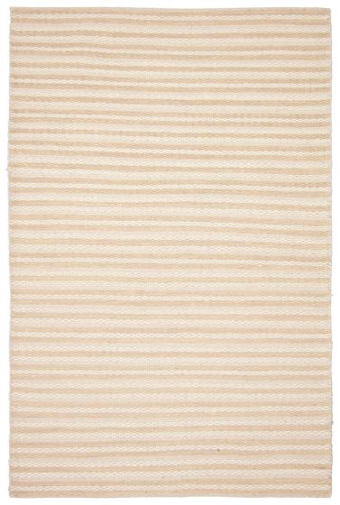 Indian Sienna 5'2" x 8'0" Braided Weave Wool Rug 