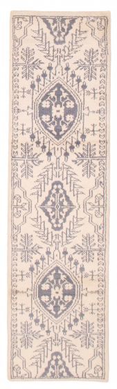 Indian Tangier 2'7" x 8'10" Hand-knotted Wool Rug 