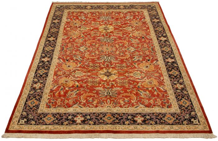 Pakistani Pako Persian 18 Of 20 6'1" x 9'0" Hand-knotted Wool Rug 