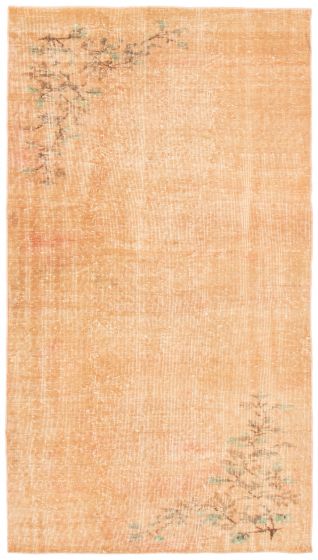Turkish Melis Vintage 3'8" x 6'9" Hand-knotted Wool Rug 