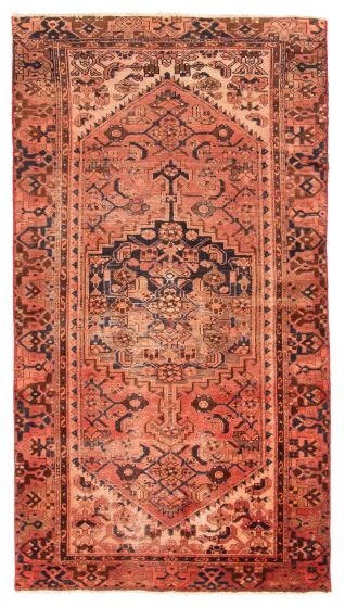 Persian Style 3'9" x 7'0" Hand-knotted Wool Rug 