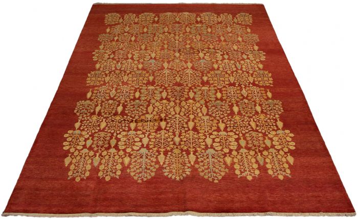 Pakistani Pako Persian 18 Of 20 9'10" x 13'10" Hand-knotted Wool Rug 