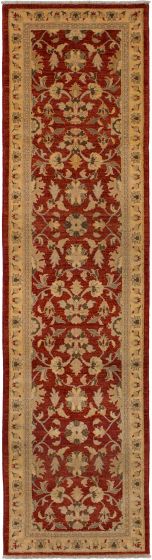 Afghan Chobi Finest 2'8" x 9'9" Hand-knotted Wool Rug 