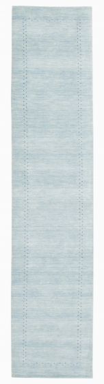 Indo Gabbeh 2'6" x 11'9" Hand Loomed Wool Rug 