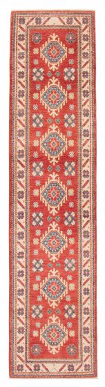 Afghan Finest Ghazni 2'8" x 10'11" Hand-knotted Wool Rug 