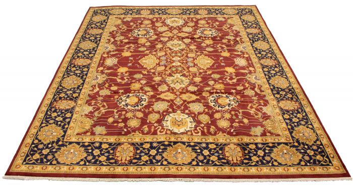 Pakistani Pako Persian 18 Of 20 8'1" x 10'0" Hand-knotted Wool Rug 