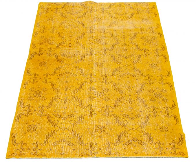 Turkish Color Transition 3'11" x 7'1" Hand-knotted Wool Rug 