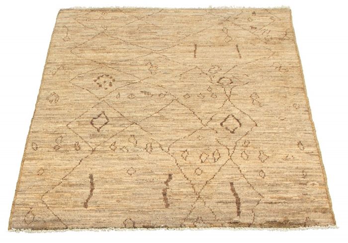 Pakistani Marrakech 3'9" x 5'10" Hand-knotted Wool Rug 