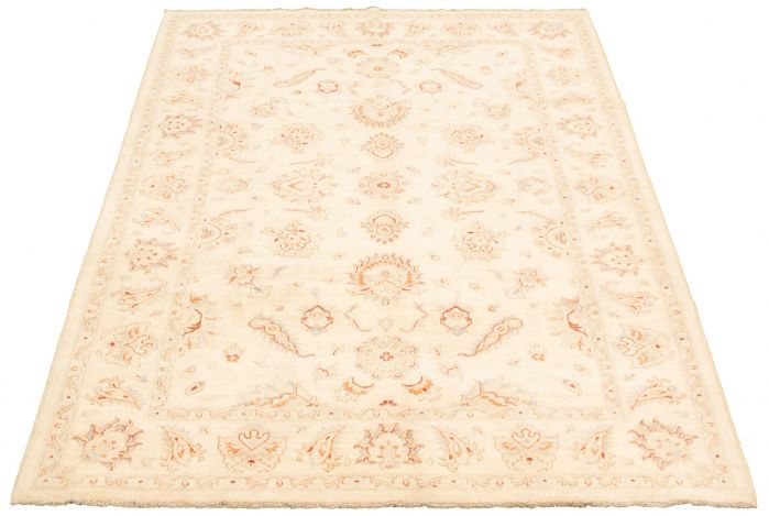 Pakistani Peshawar Oushak 6'0" x 9'1" Hand-knotted Wool Rug 