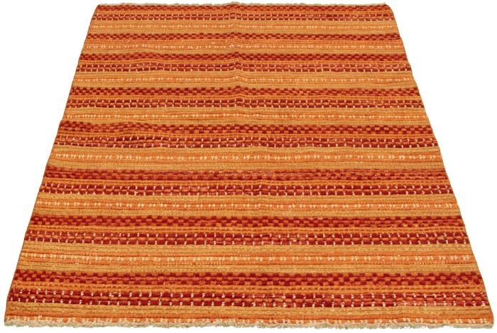 Pakistani Peshawar Ziegler 4'3" x 6'4" Hand-knotted Wool Rug 