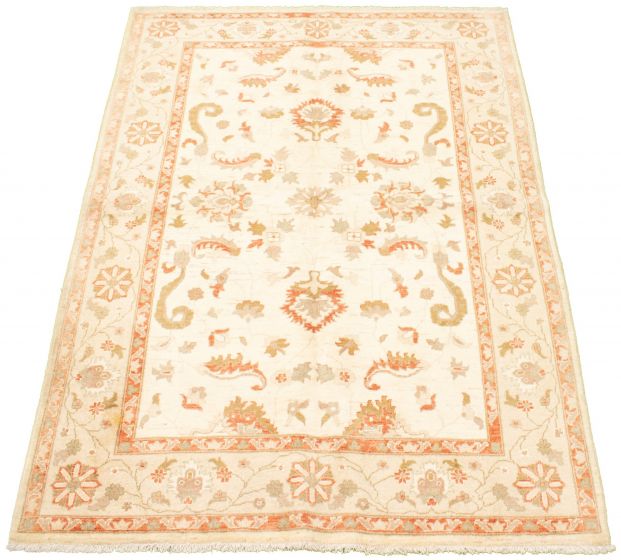 Afghan Chobi Finest 6'6" x 9'0" Hand-knotted Wool Rug 