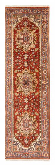 Indian Serapi Heritage 2'6" x 7'11" Hand-knotted Wool Rug 