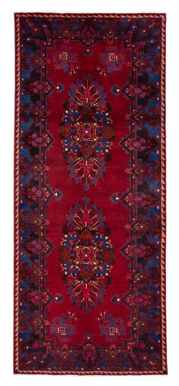 Persian Style 5'0" x 11'0" Hand-knotted Wool Rug 
