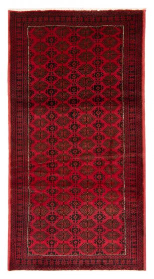 Afghan Royal Baluch 3'5" x 6'7" Hand-knotted Wool Rug 