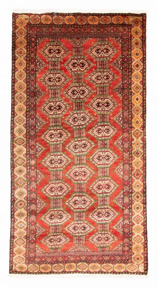Afghan Royal Baluch 3'0" x 5'9" Hand-knotted Wool Rug 