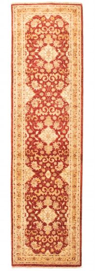 Afghan Chobi Finest 2'9" x 10'1" Hand-knotted Wool Rug 