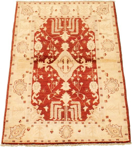 Afghan Chobi Finest 2'10" x 4'9" Hand-knotted Wool Rug 