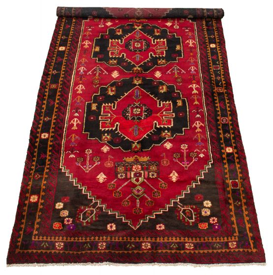 Persian Style 5'9" x 11'6" Hand-knotted Wool Rug 
