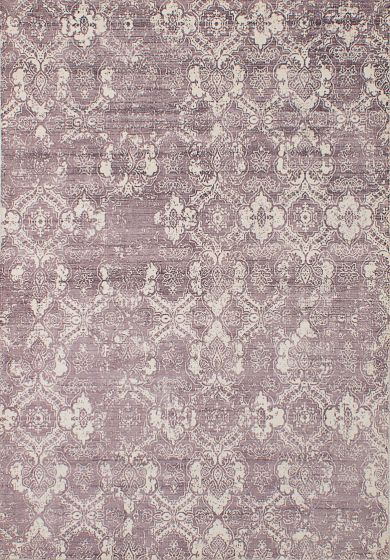 Indian Galleria 5'5" x 7'9" Hand Loomed Silk Rug 