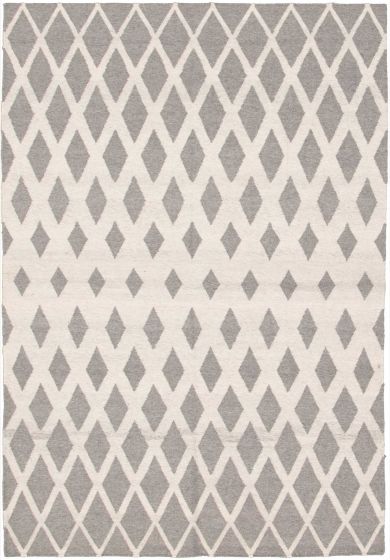Turkish Ankara FW 5'1" x 8'0" Flat-Weave Wool Kilim 