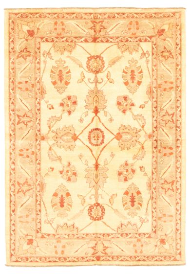 Afghan Chobi Finest 5'10" x 8'2" Hand-knotted Wool Rug 