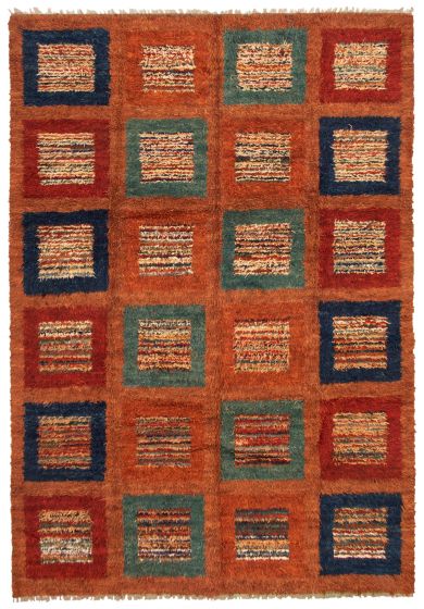 Pakistani Marrakech 9'1" x 13'0" Hand-knotted Wool Rug 