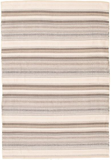 Turkish Old Style 5'2" x 7'9" Flat-Weave Wool Kilim 