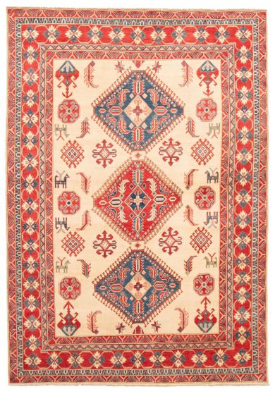 Afghan Finest Ghazni 8'4" x 11'11" Hand-knotted Wool Rug 