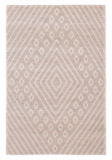 Indian Sienna 6'0" x 9'0" Braid weave Wool Rug 