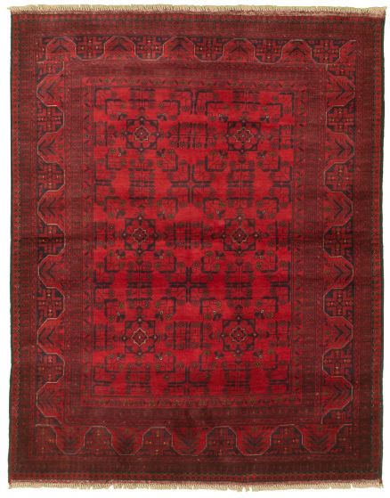 Afghan Finest Khal Mohammadi 5'2" x 6'5" Hand-knotted Wool Rug 