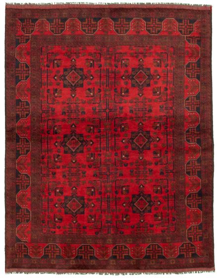 Afghan Finest Khal Mohammadi 5'0" x 6'2" Hand-knotted Wool Rug 