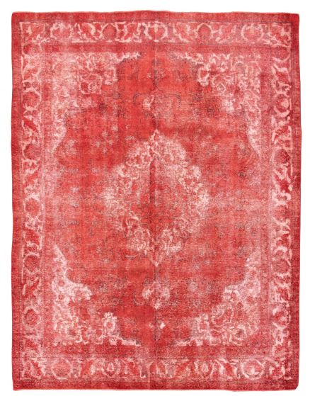 Tapis surteint coloré 9'10" x 12'7" en laine