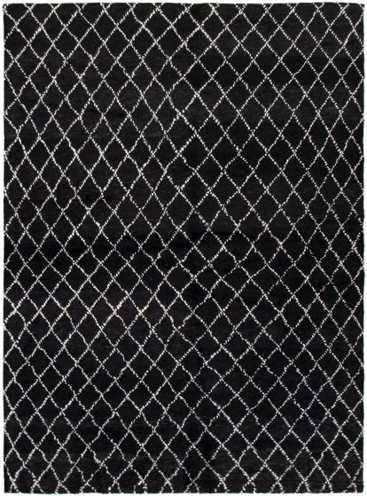 Tapis arlequin 6'0" x 9'0" en laine