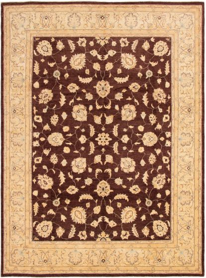Afghan Chobi Finest 9'2" x 12'4" Hand-knotted Wool Rug 