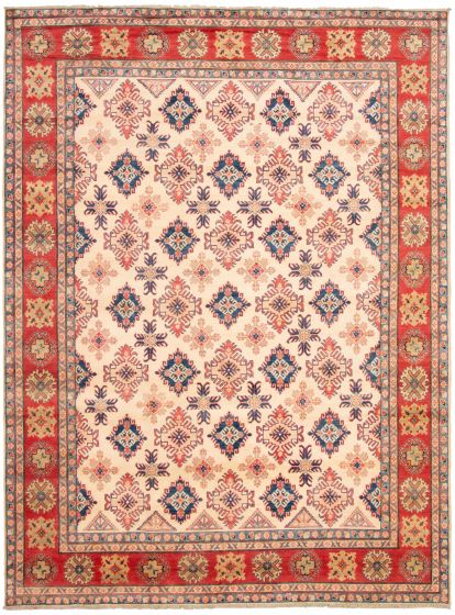 Afghan Finest Ghazni 9'10" x 12'11" Hand-knotted Wool Rug 