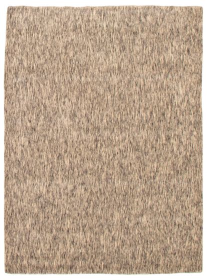 Indian Ananda 5'3" x 7'1" Hand Loomed Wool Rug 